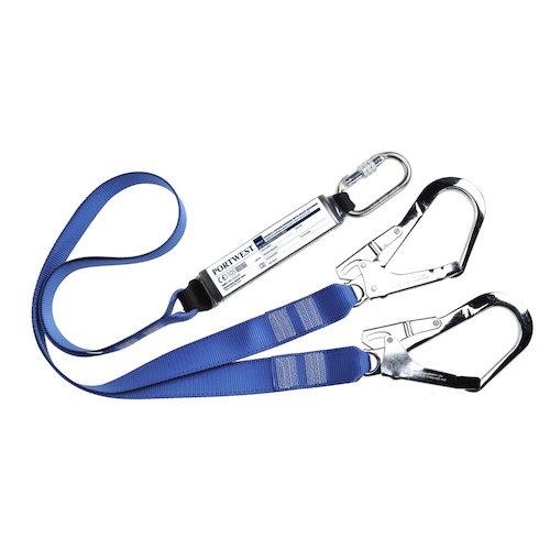 FP51 Double Webbing 1.8m Lanyard With Shock Absorber (5036108257409)